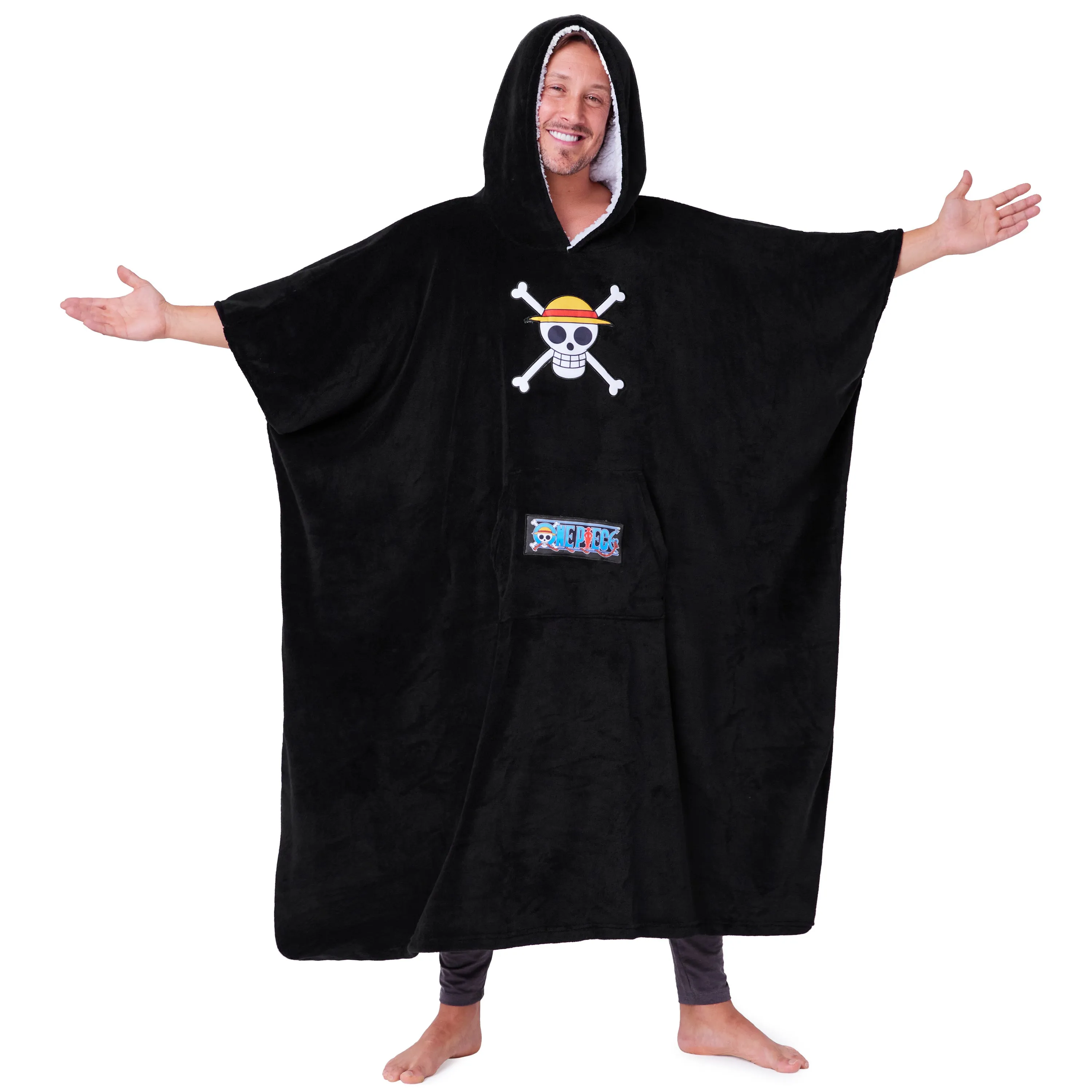 One Piece Hoodie Blanket for Adults and Teenagers