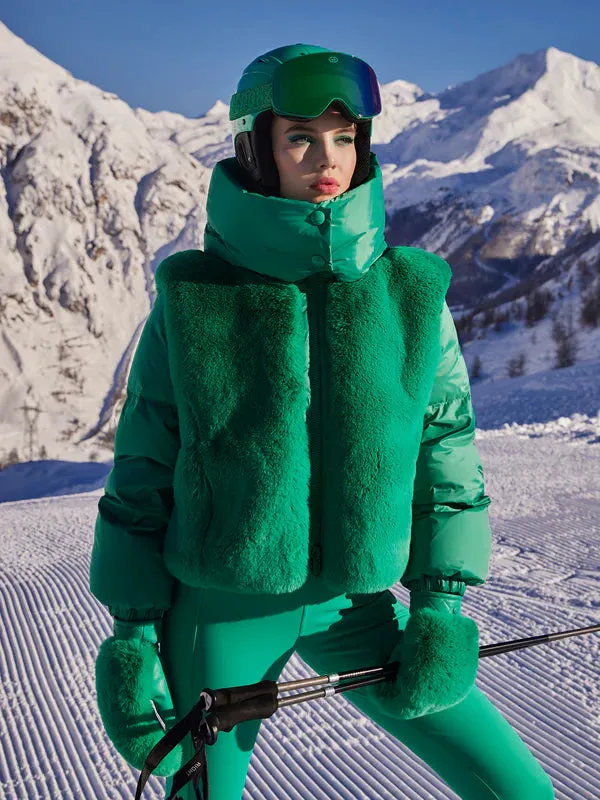 Pippa Ski Pants  - Ice Green