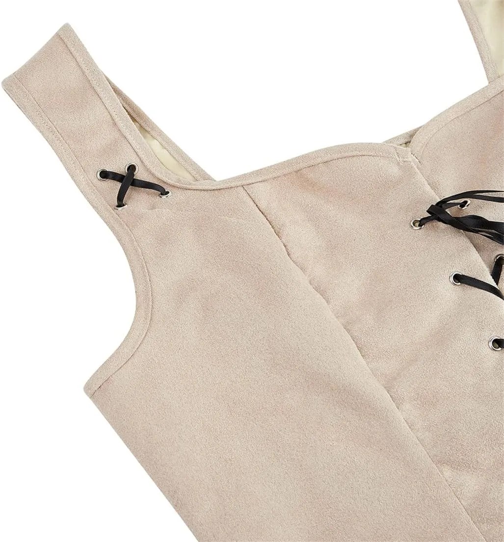 Pirate Renaissance Costumes for Women Steampunk Pirate Vest Viking Costume Bodice
