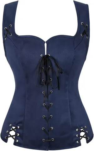 Pirate Renaissance Costumes for Women Steampunk Pirate Vest Viking Costume Bodice