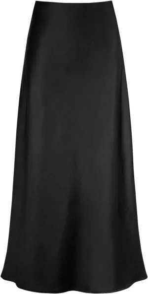 Pleated Work Skirts for Women Office Maxi Long Solid Color Sexy Casual Flowy Summer Spring Vintage Workout Athletic