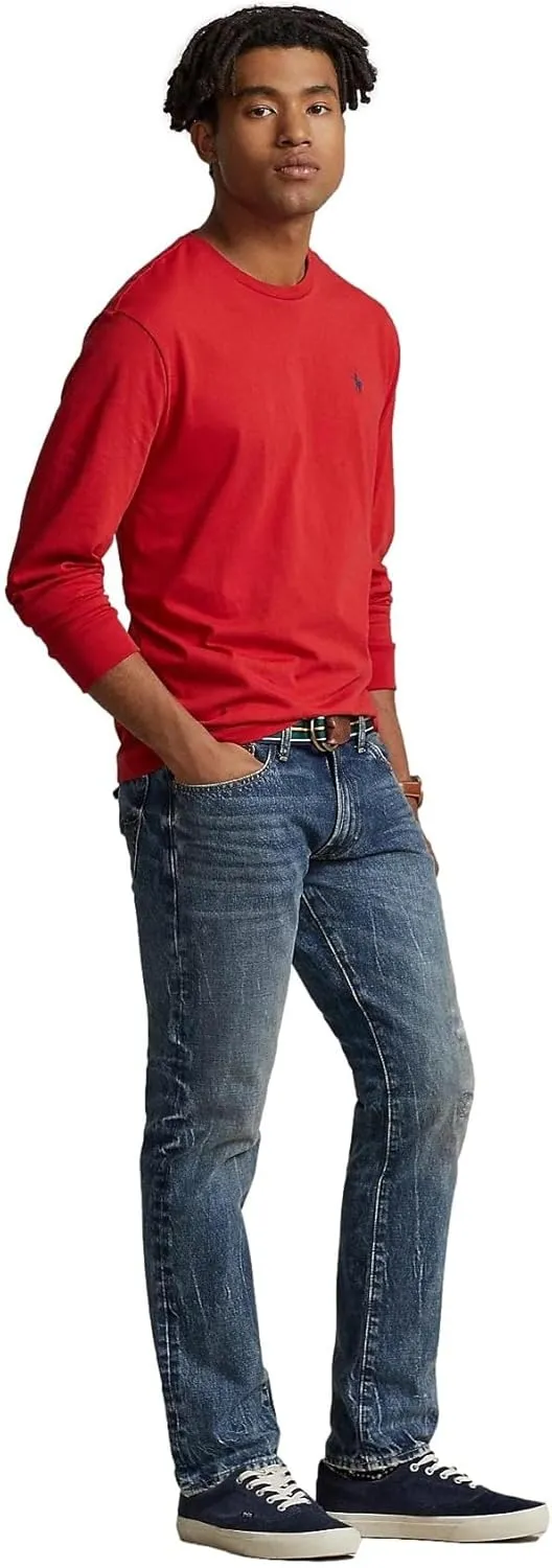 POLO RALPH LAUREN Men's Classic Fit Soft Touch Long-Sleeve Tee