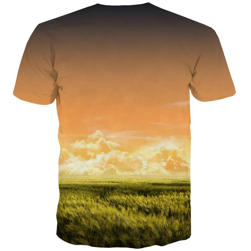 Racing Car T shirts Men Metal T-shirts 3d City Tshirt Anime Gray Tshirts Casual Retro T shirts Funny