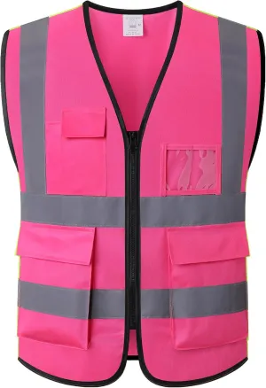 Reflective Safety Vest for Men Women Construction Vest Meet ANSI/ISEA Standard