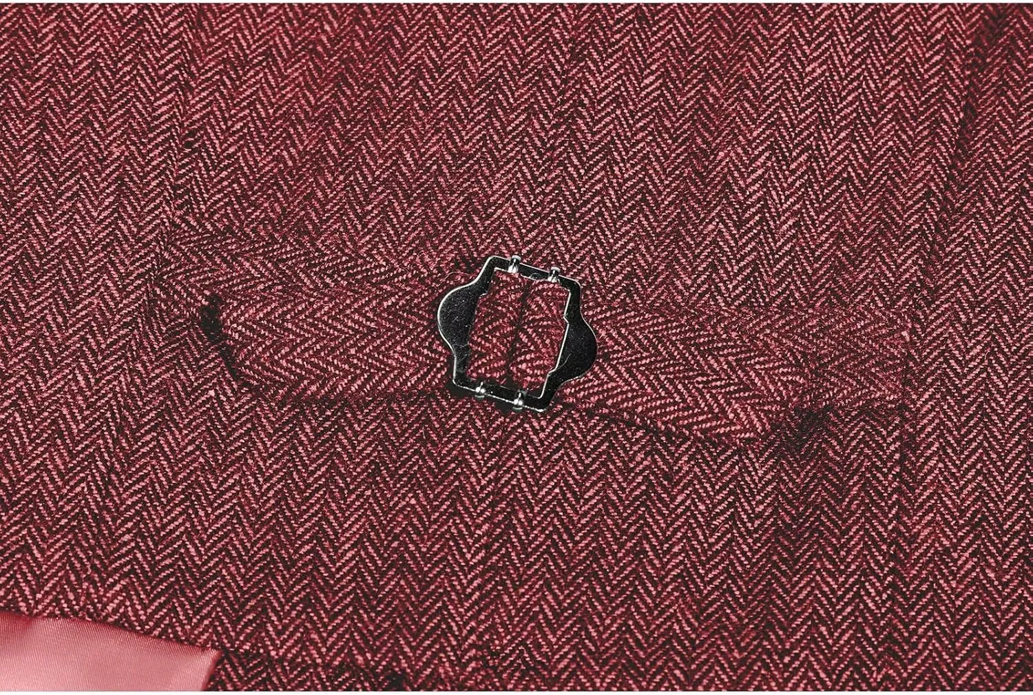 Retro Boys Tweed Vest for Kids Formal Dress Herringbone Suit Vest for Toddler Boy Wedding Waistcoat