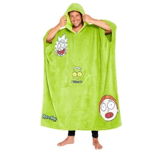 RICK AND MORTY Hoodie Blanket for Men