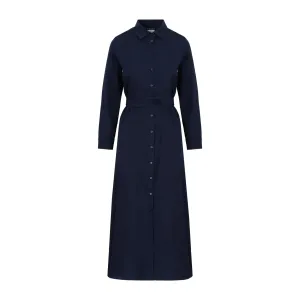 'S Max Mara Button-Up Belted Dress