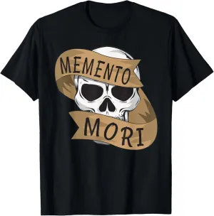 Stoic Philosophy Shirts - Memento Mori T-Shirt