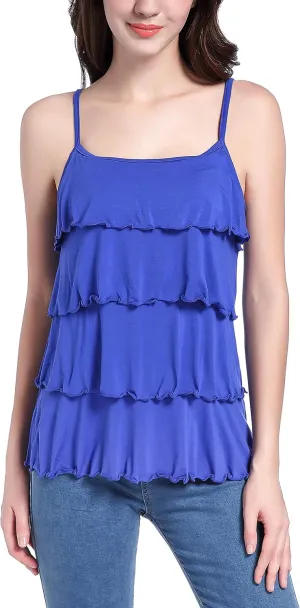 SUIEK Maternity Nursing Tank Tops Breastfeeding Tee Shirt Cami Pregnancy Clothes