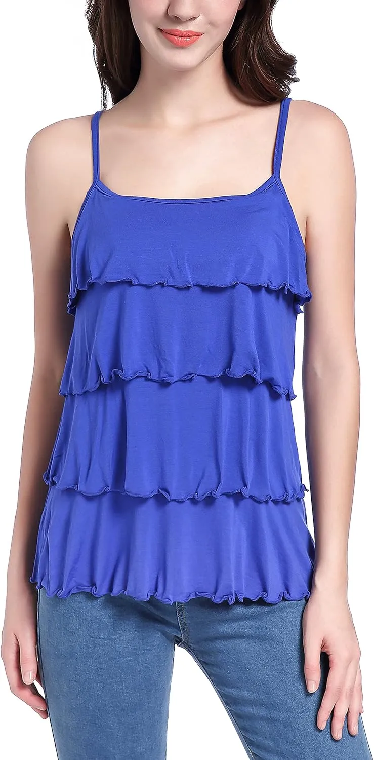 SUIEK Maternity Nursing Tank Tops Breastfeeding Tee Shirt Cami Pregnancy Clothes
