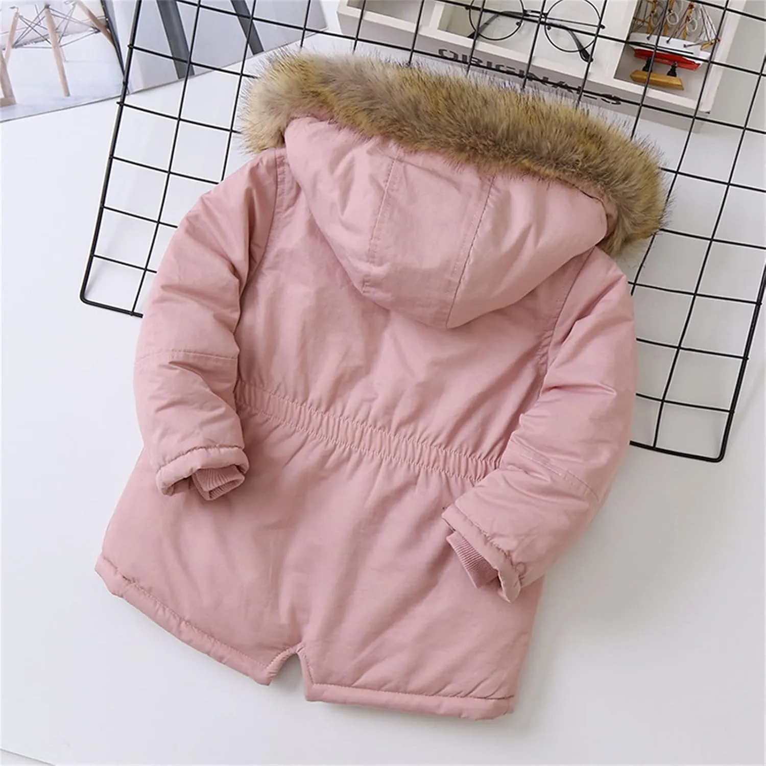 Thermal Coats for Girls Size 6 Kids Toddler Baby Girls Boys Autumn Winter Warm Thick Padded Cotton Long Sleeve Hooded
