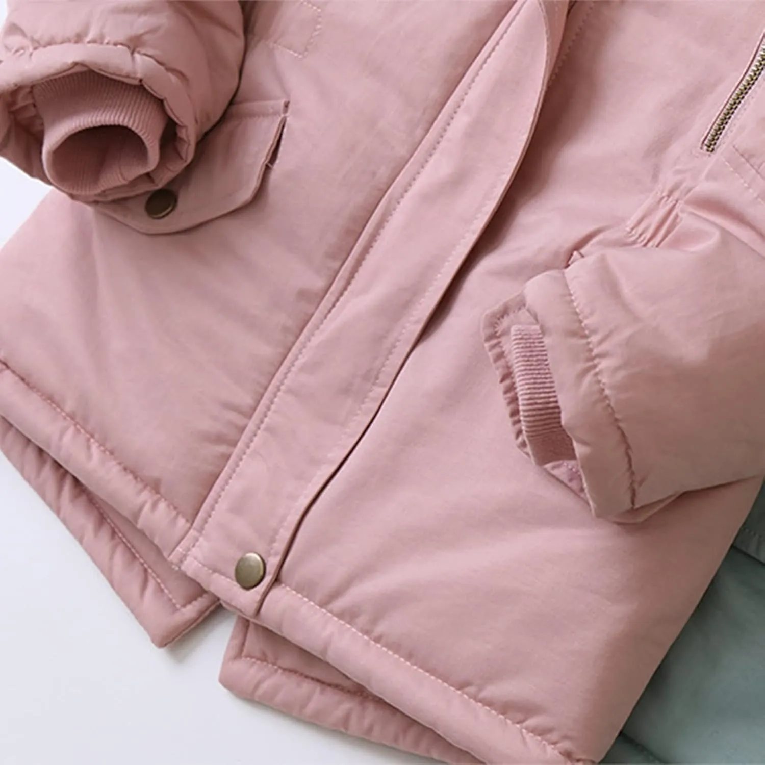 Thermal Coats for Girls Size 6 Kids Toddler Baby Girls Boys Autumn Winter Warm Thick Padded Cotton Long Sleeve Hooded