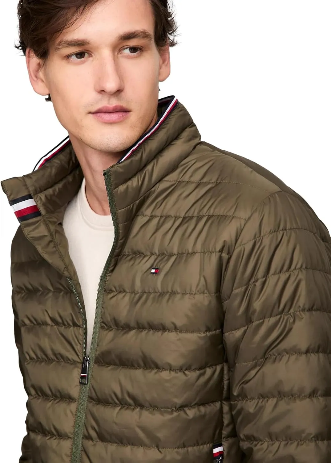 TOMMY HILFIGER Men's Real Down Insulated Packable Puffer Jacket