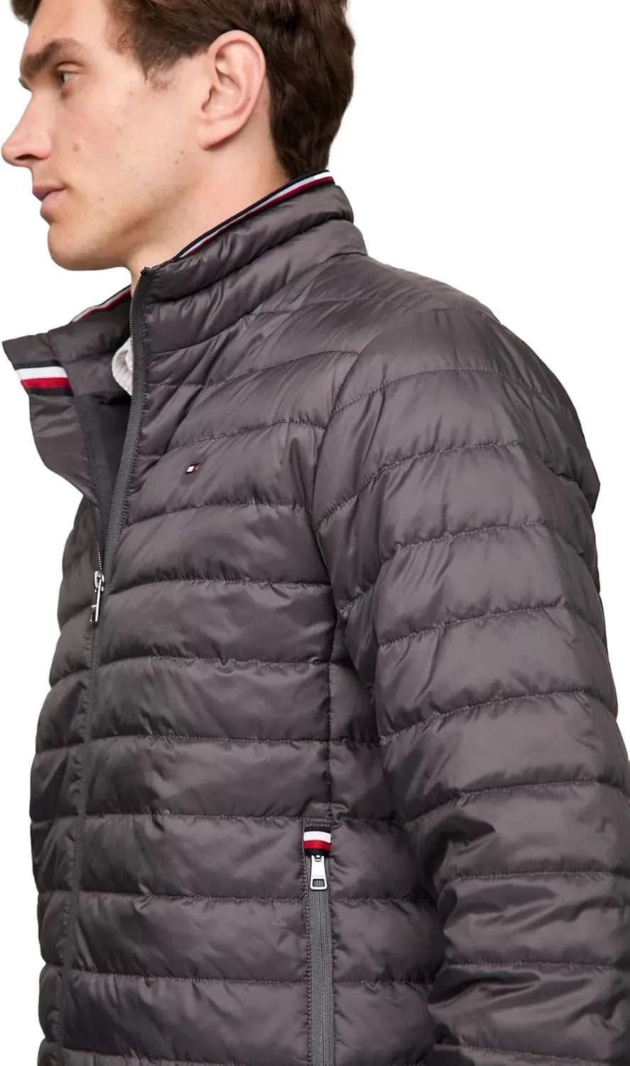TOMMY HILFIGER Men's Real Down Insulated Packable Puffer Jacket