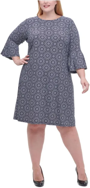 Tommy Hilfiger Women's Bell Sleeve Dress