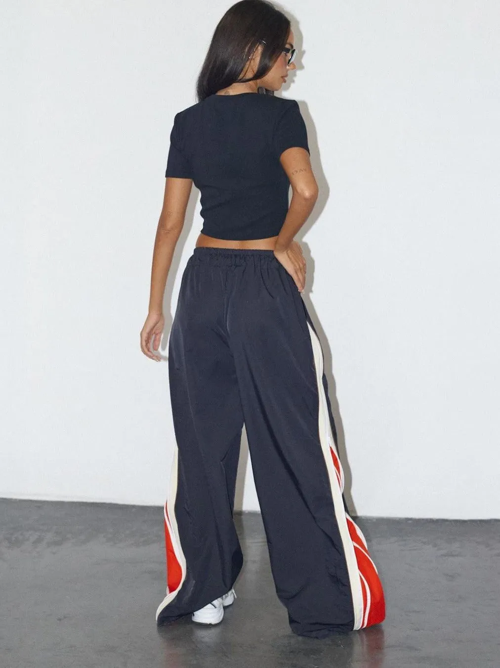 Urban Street Zipper Loose  Pants