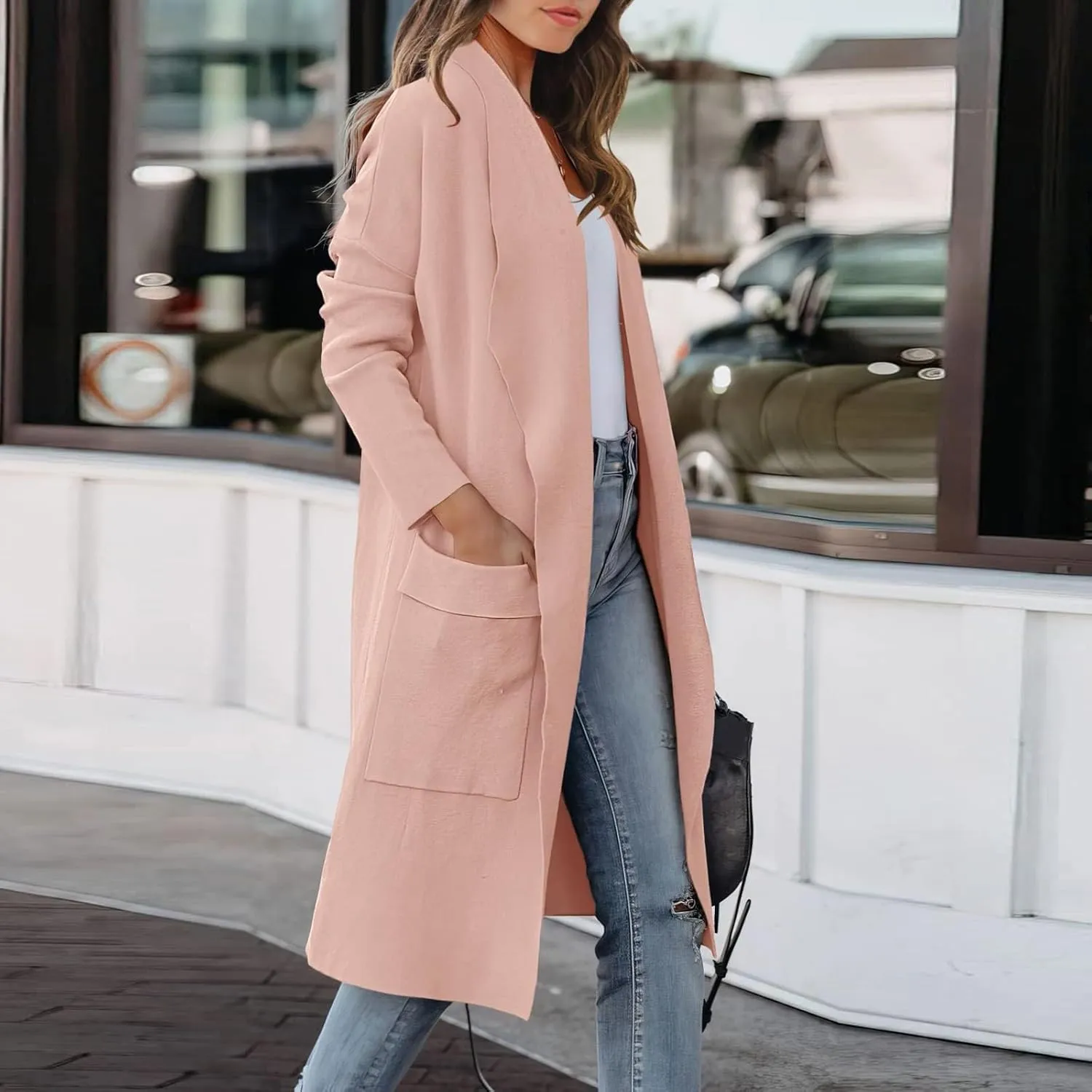 Winter Coat Women Long Coat Outwear Womens Elegant Windbreaker Wild Winter Women's Coat Long Coat Women The Drop