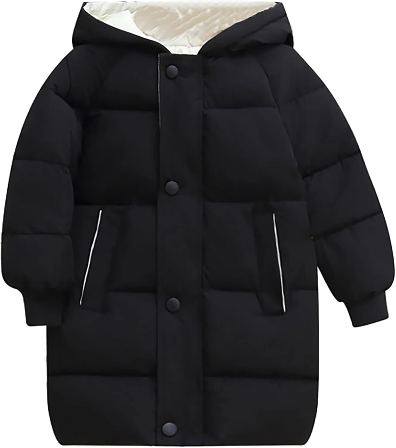 Winter Coats for Kids Girls Children's Down Padded Jacket Long Cotton Padded Jacket Baby Children's Toddler Trench Coat