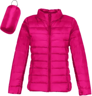 Winter Coats for Women Fashion Solid Long Sleeve Puffer Jacket Lightweight Recycled Down Coat 2024 Insulation Outwear