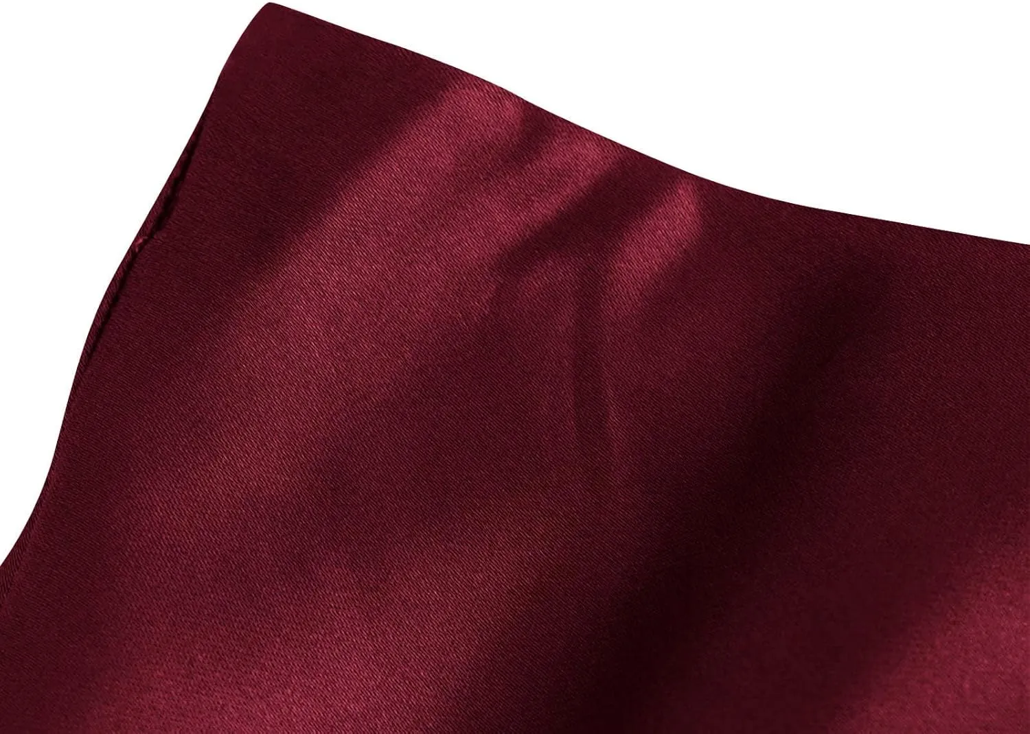Women Satin Basic Midi Skirt Bodycon High Waist Pencil Skirts Elegant Casual Slim Fit Work Skirt for Going Out