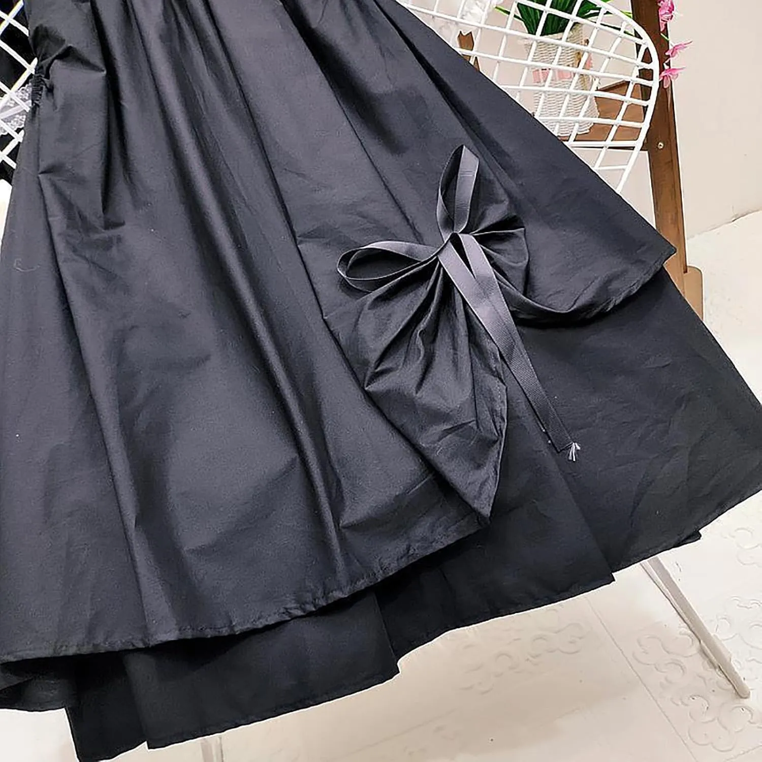 Womens Irregular A Line Midi Skirt with Big Swing Summer Casual Skirt Pencil Skirts for Women
