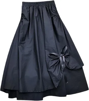 Womens Irregular A Line Midi Skirt with Big Swing Summer Casual Skirt Pencil Skirts for Women