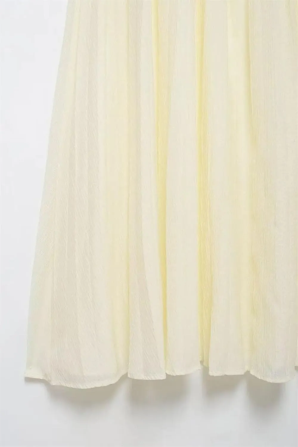 Women's Pleated Knit Skirt Elastic High Waist Midi A Line Skirt Basic Office Elegant Casual Skirt