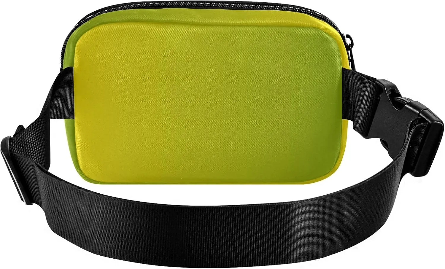Yellow Gradient Fanny Pack for Women Men Belt Bag Crossbody Waist Pouch Waterproof Everywhere Purse Fashion Sling Bag for Running Hiking Workout Travel
