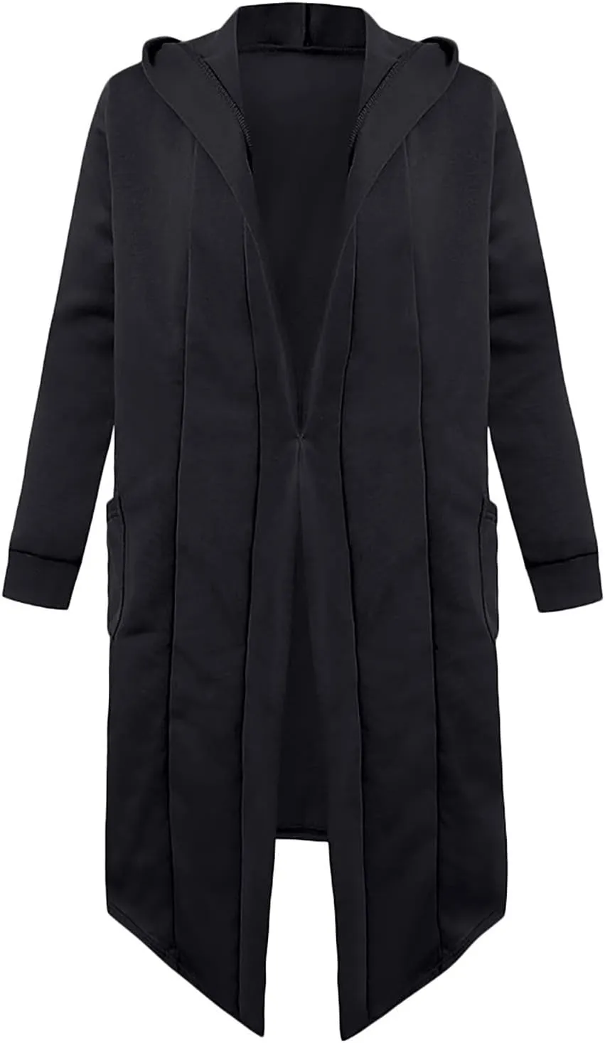 Ymosrh Light Rain Jacket Mens Men's Slim Long Hooded Cardigan Warm Woolen Coat Jacket Jackets for Men Waterproof
